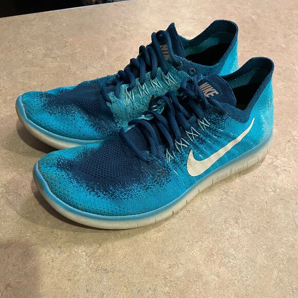 Nike Free RN Flyknit Training Shoes - Size 8 - Picture 4 of 8